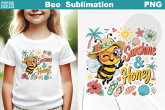 Funny Bee Bundle | Summer Bee Quotes Clipart Product Image 15