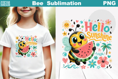Funny Bee Bundle | Summer Bee Quotes Clipart Product Image 18