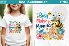 Funny Bee Bundle | Summer Bee Quotes Clipart Product Image 3