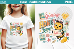 Funny Bee Bundle | Summer Bee Quotes Clipart Product Image 8