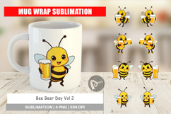 Mug Wrap Bee Beer Day Product Image 1