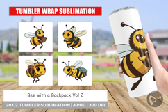 Tumbler Bee with Backpack Product Image 1