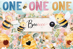 Bee Theme Clipart Set Product Image 1