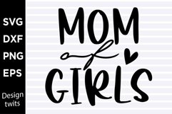 Mom of girls SVG Product Image 1