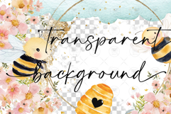 Bee Theme Clipart Set Product Image 2