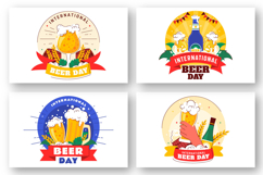 10 International Beer Day Illustration Product Image 2