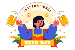 10 International Beer Day Illustration Product Image 4