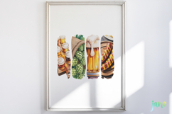 Beer Brushstokes Clipart Product Image 3