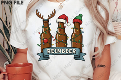 Beer Christmas, Funny Christmas PNG Product Image 2
