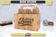 Beer Holder Laser Cut | Beer Bottle Holder | Beer Basket|CNC Product Image 1