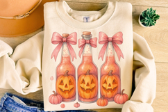 Halloween Beer PNG, Ghost PNG, Pumpkin PNG, Spooky Png Product Image 4