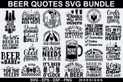 Beer Quotes SVG Bundle - Funny Beer Quotes Bundle Product Image 1