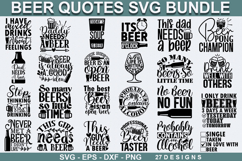 Beer Quotes SVG Bundle - Beer Quotes Design Product Image 1