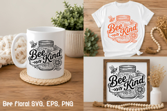 Honey Bee Farmhouse SVG Design Product Image 1
