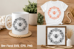 Farmhouse Honey Bee SVG Design Product Image 1