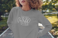 Young wild vegan svg Product Image 2