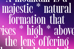 Begosta - Modern Display Font Product Image 5