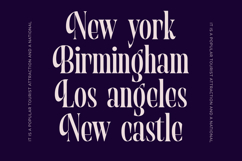 Begosta - Modern Display Font Product Image 6