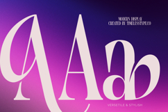 Begosta - Modern Display Font Product Image 9