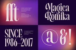 Begosta - Modern Display Font Product Image 12