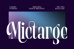 Begosta - Modern Display Font Product Image 16