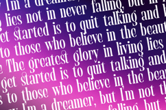 Begosta - Modern Display Font Product Image 17