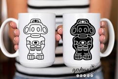 Behique SVG, Behique Taino, Taino Petroglyph, Taino SVG Product Image 1