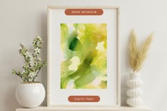 Abstract Green Watercolor Seamless Pattern- Spirit of Spring Product Image 6