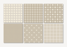 Beige daisy gingham seamless pattern png Digital paper png Product Image 3