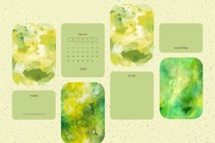 Abstract Green Watercolor Seamless Pattern- Spirit of Spring Product Image 5