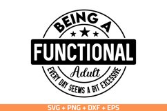 Funny Sarcastic SVG, Funny Adult Shirt SVG, Sassy SVG Product Image 1