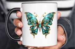Bejeweled Butterfly PNG Clipart Product Image 2