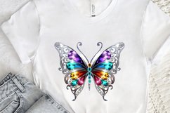 Bejeweled Butterfly PNG Clipart Product Image 2