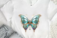Bejeweled Butterfly PNG Clipart Product Image 2