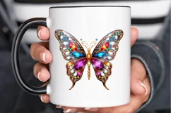 Bejeweled Butterfly PNG Clipart Product Image 2