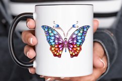 Bejeweled Butterfly PNG Clipart Product Image 2