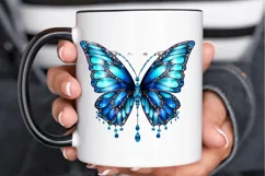 Bejeweled Butterfly PNG Clipart Product Image 3