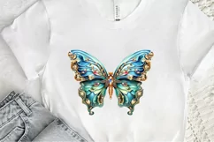Bejeweled Butterfly PNG Clipart Product Image 2