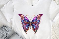 Bejeweled Butterfly PNG Clipart Product Image 2
