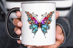 Bejeweled Butterfly PNG Clipart Product Image 2