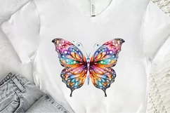 Bejeweled Butterfly PNG Clipart Product Image 2