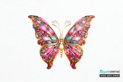 Bejeweled Butterfly PNG Clipart Product Image 1