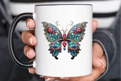 Bejeweled Butterfly PNG Clipart Product Image 2