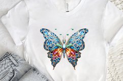 Bejeweled Butterfly PNG Clipart Product Image 3