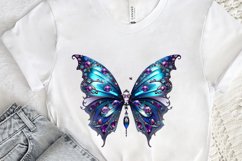 Bejeweled Butterfly PNG Clipart Product Image 3