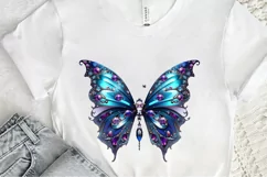 Bejeweled Butterfly PNG Clipart Product Image 3