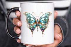 Bejeweled Butterfly PNG Clipart Product Image 3