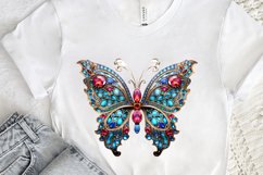 Bejeweled Butterfly PNG Clipart Product Image 3