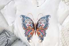 Bejeweled Butterfly PNG Clipart Product Image 3