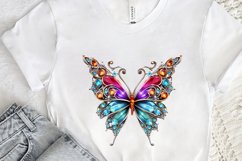Bejeweled Butterfly PNG Clipart Product Image 3